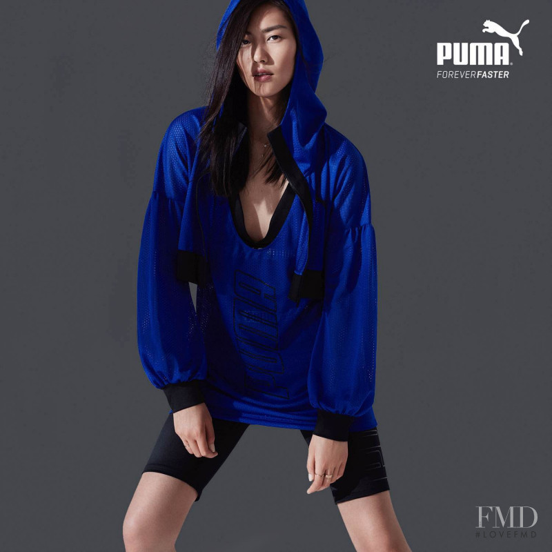 Liu Wen featured in  the PUMA Do You advertisement for Autumn/Winter 2016