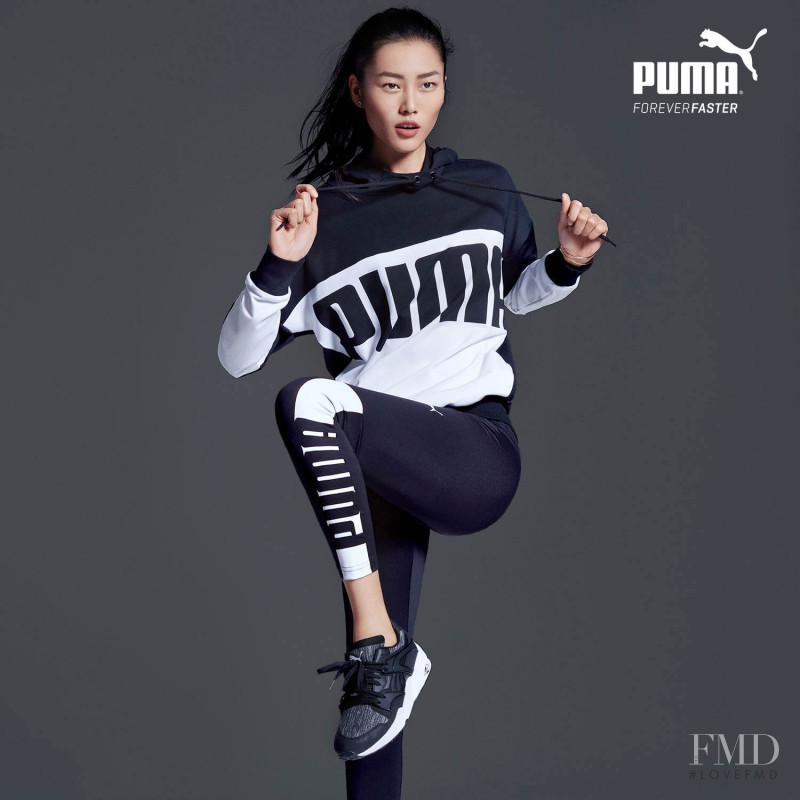 Liu Wen featured in  the PUMA Do You advertisement for Autumn/Winter 2016