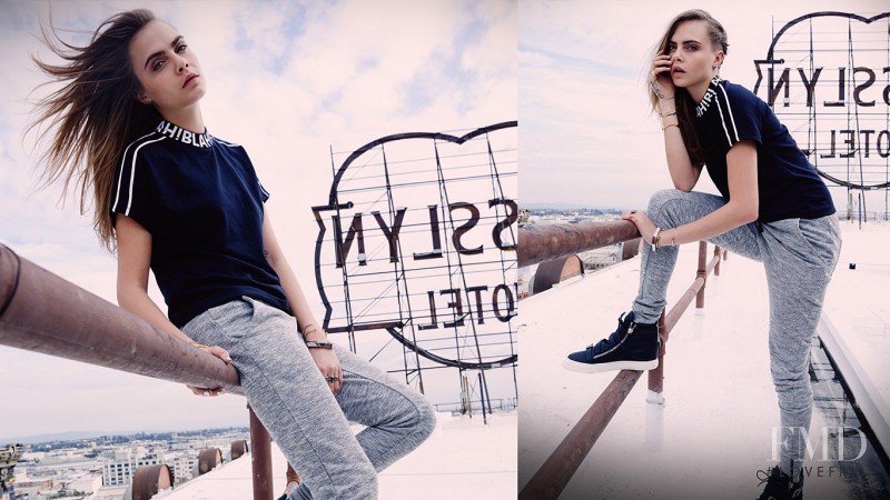 Cara Delevingne featured in  the Penshoppe Urban Rebels advertisement for Autumn/Winter 2015