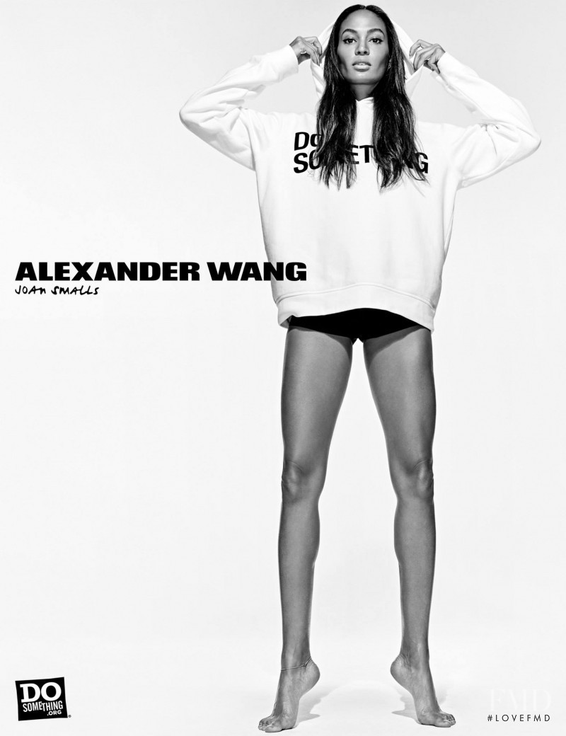 Joan Smalls featured in  the Alexander Wang x Do Something - 10 Year anniversary advertisement for Autumn/Winter 2015
