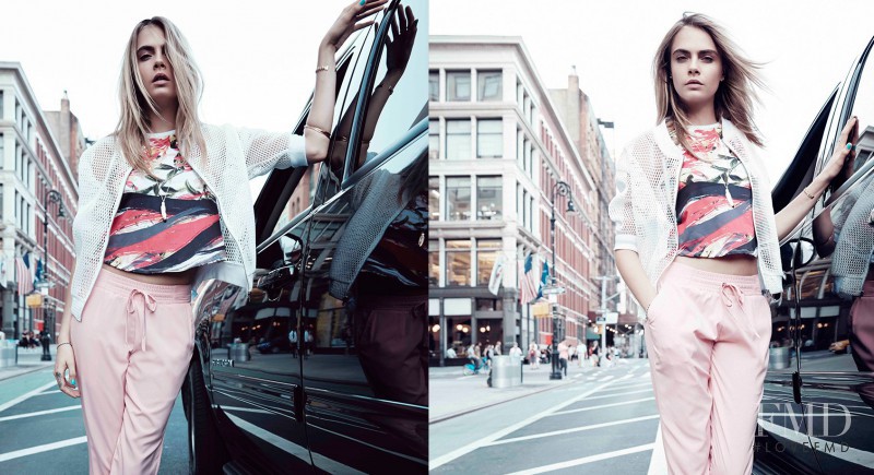 Cara Delevingne featured in  the Penshoppe advertisement for Spring/Summer 2015