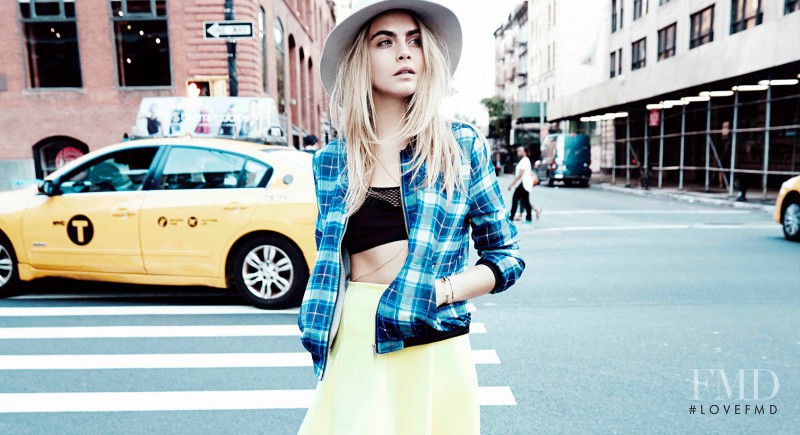 Cara Delevingne featured in  the Penshoppe advertisement for Spring/Summer 2015