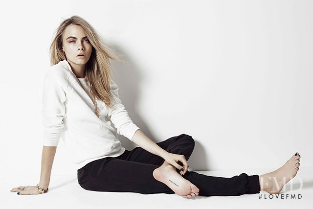 Cara Delevingne featured in  the Penshoppe advertisement for Autumn/Winter 2014