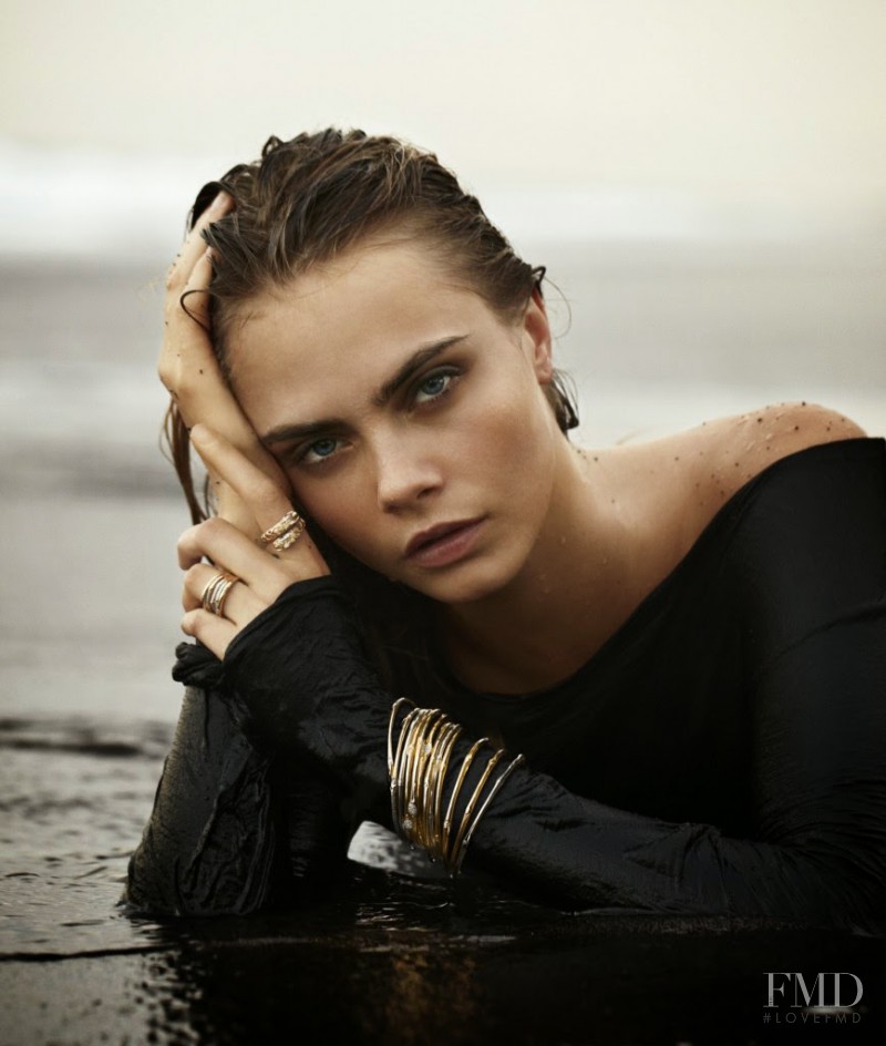 Cara Delevingne featured in  the John Hardy advertisement for Autumn/Winter 2014