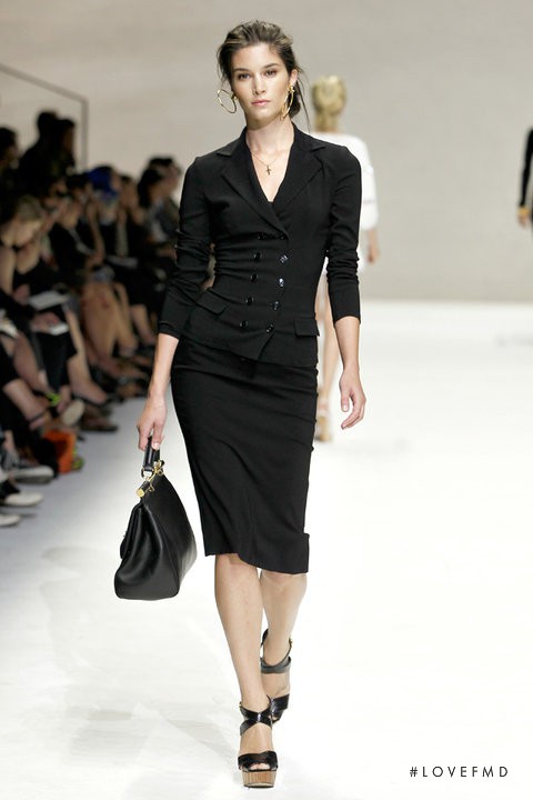 Marija Vujovic featured in  the Dolce & Gabbana fashion show for Spring/Summer 2011