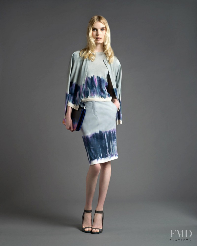 Elsa Sylvan featured in  the Alberta Ferretti fashion show for Resort 2013