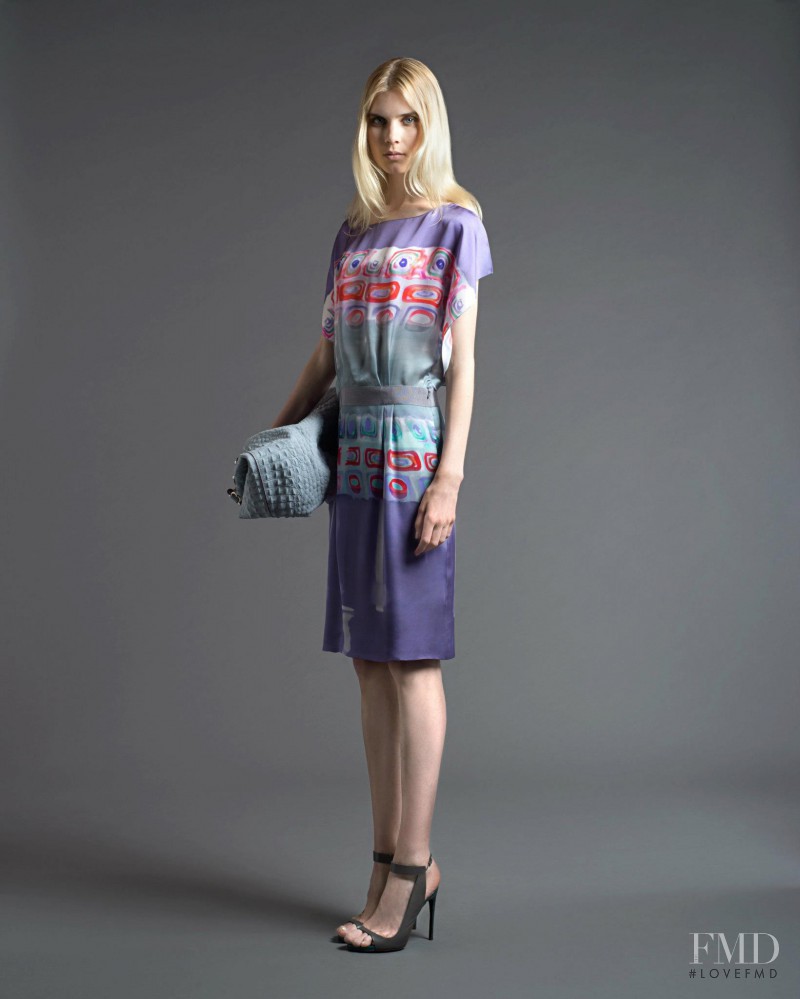 Elsa Sylvan featured in  the Alberta Ferretti fashion show for Resort 2013