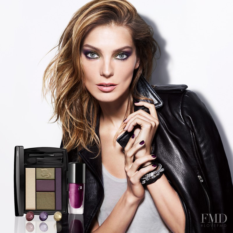 Daria Werbowy featured in  the Lancome French Idole advertisement for Fall 2014