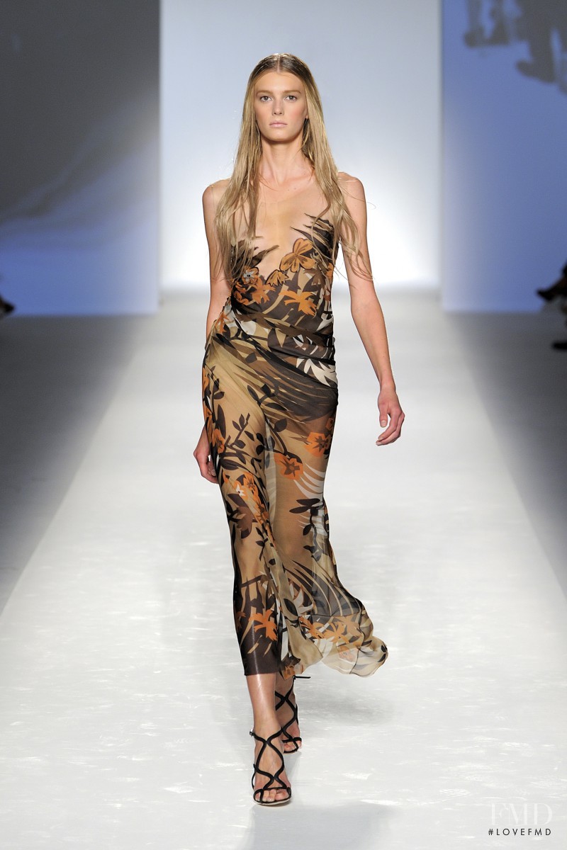 Sigrid Agren featured in  the Alberta Ferretti fashion show for Spring/Summer 2012