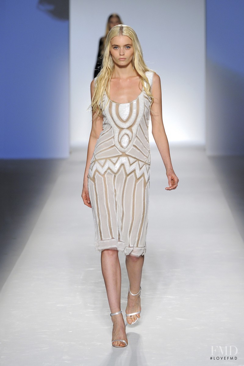 Abbey Lee Kershaw featured in  the Alberta Ferretti fashion show for Spring/Summer 2012