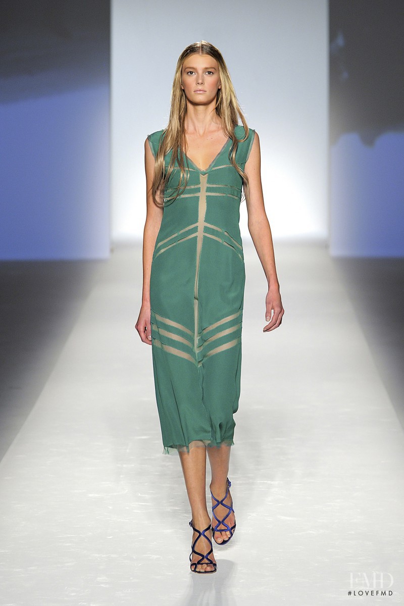Sigrid Agren featured in  the Alberta Ferretti fashion show for Spring/Summer 2012