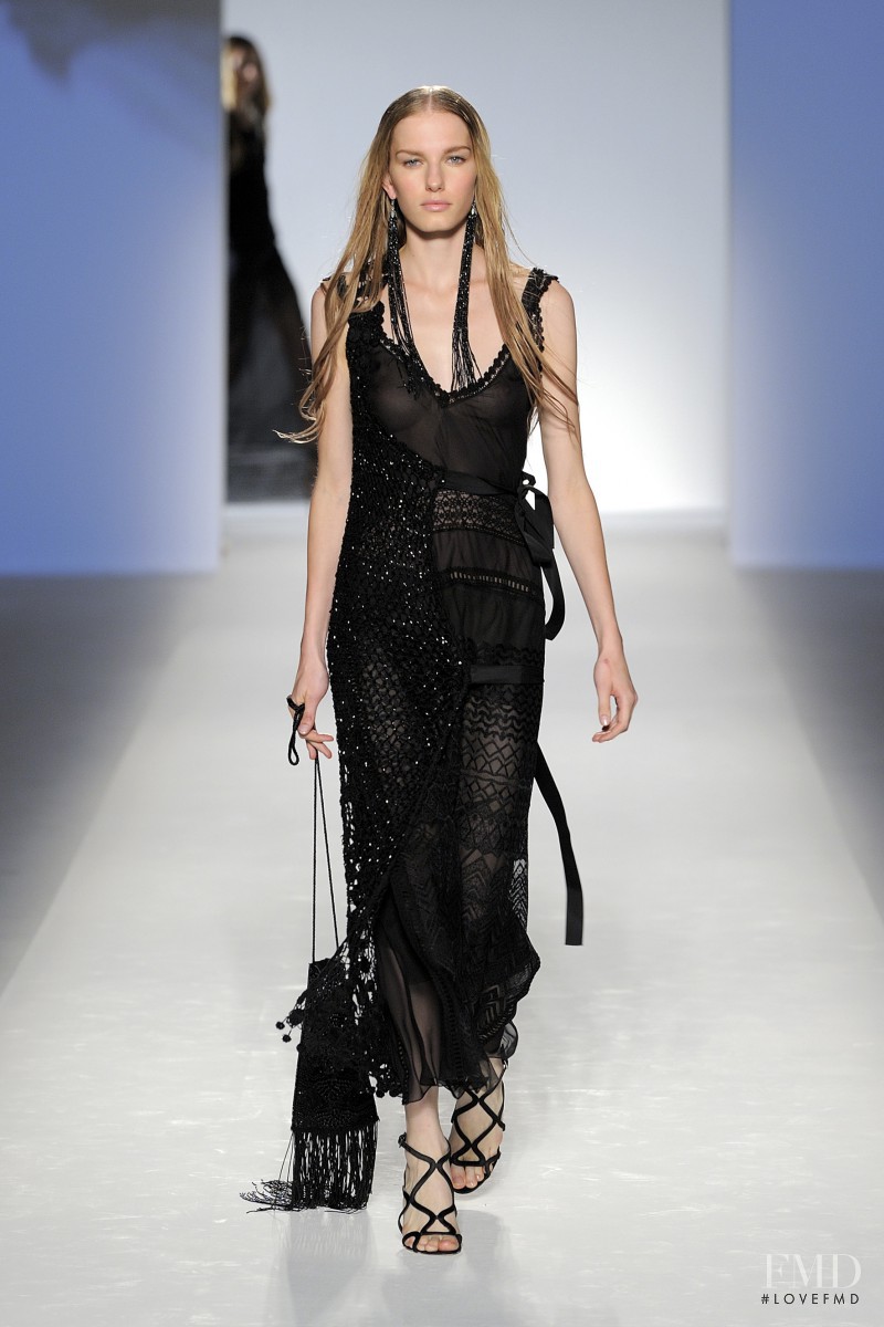 Marique Schimmel featured in  the Alberta Ferretti fashion show for Spring/Summer 2012