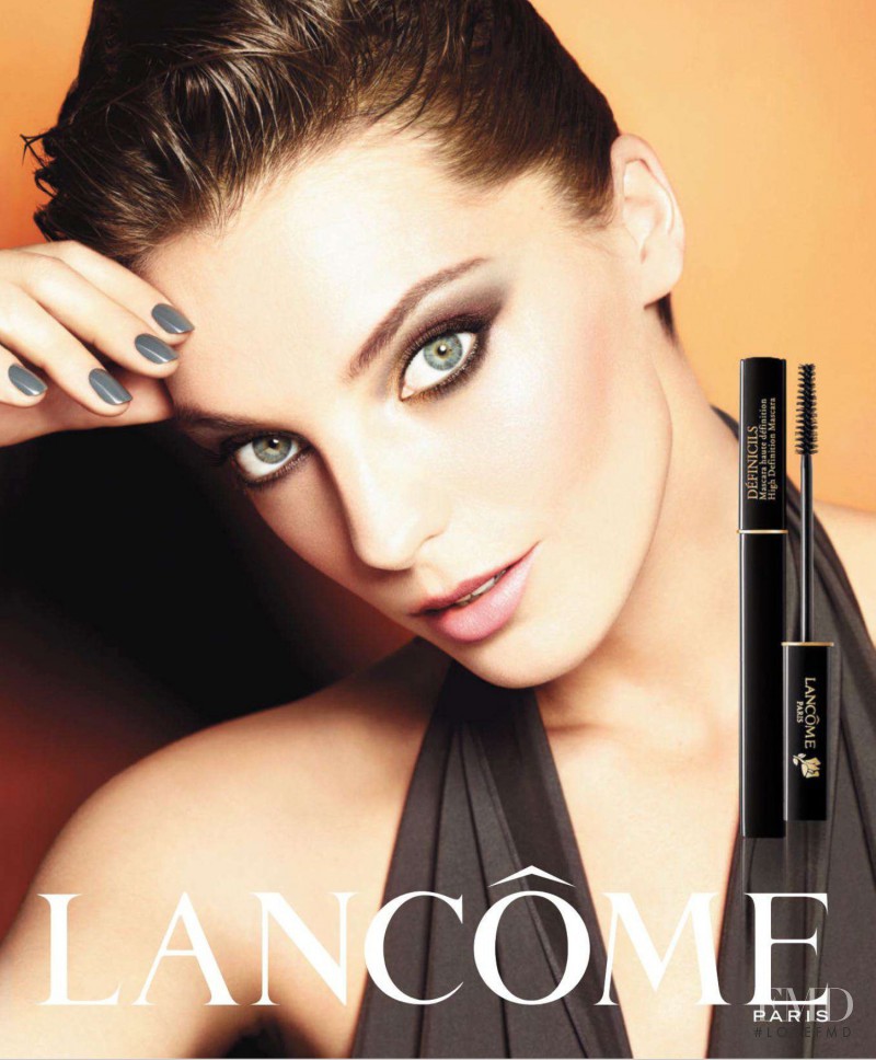 Daria Werbowy featured in  the Lancome Colour Design palettes  advertisement for Spring/Summer 2013