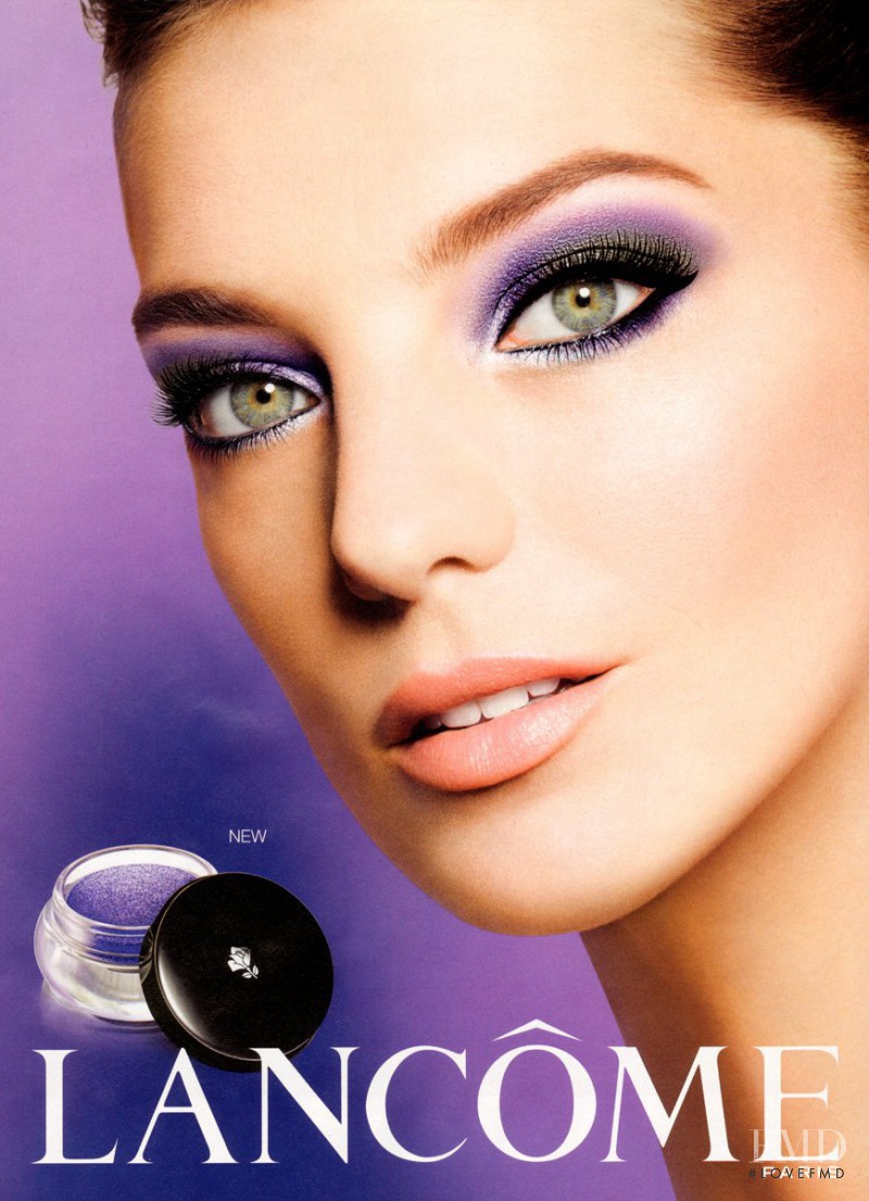 Daria Werbowy featured in  the Lancome advertisement for Autumn/Winter 2012