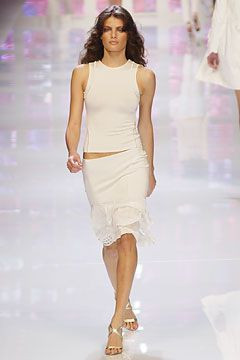 Versace fashion show for Spring/Summer 2004