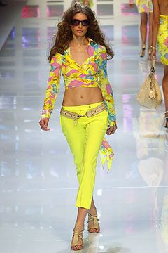 Versace fashion show for Spring/Summer 2004