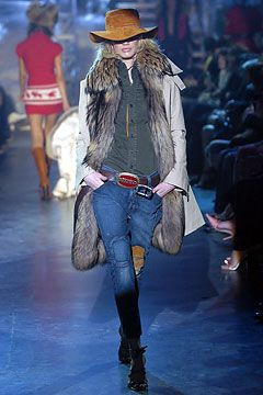 DSquared2 fashion show for Autumn/Winter 2004