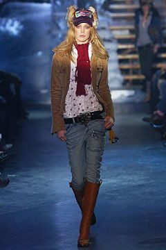 DSquared2 fashion show for Autumn/Winter 2004
