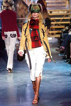 DSquared2 fashion show for Autumn/Winter 2004