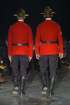 DSquared2 fashion show for Autumn/Winter 2004