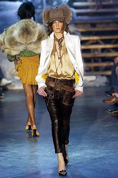 DSquared2 fashion show for Autumn/Winter 2004