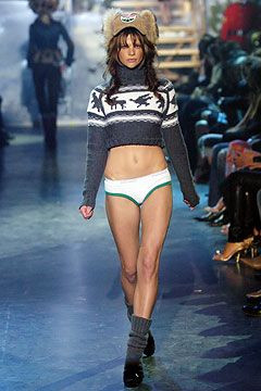 DSquared2 fashion show for Autumn/Winter 2004