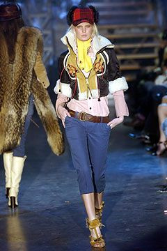 DSquared2 fashion show for Autumn/Winter 2004