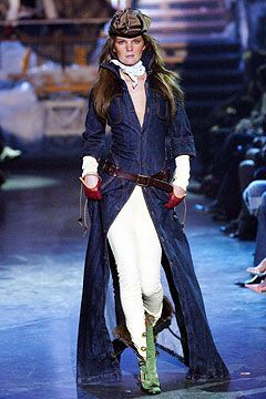 DSquared2 fashion show for Autumn/Winter 2004