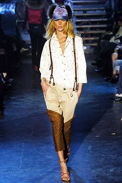 DSquared2 fashion show for Autumn/Winter 2004