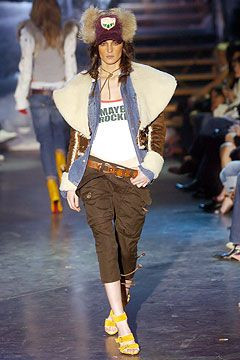 DSquared2 fashion show for Autumn/Winter 2004