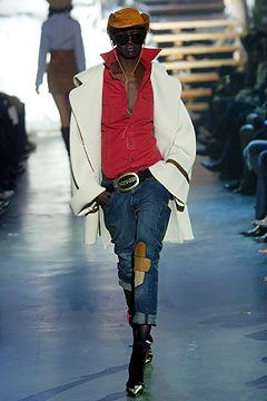 DSquared2 fashion show for Autumn/Winter 2004