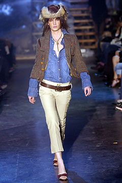 DSquared2 fashion show for Autumn/Winter 2004