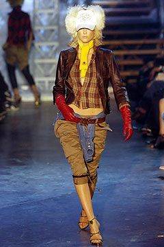 DSquared2 fashion show for Autumn/Winter 2004