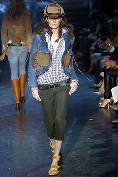 DSquared2 fashion show for Autumn/Winter 2004