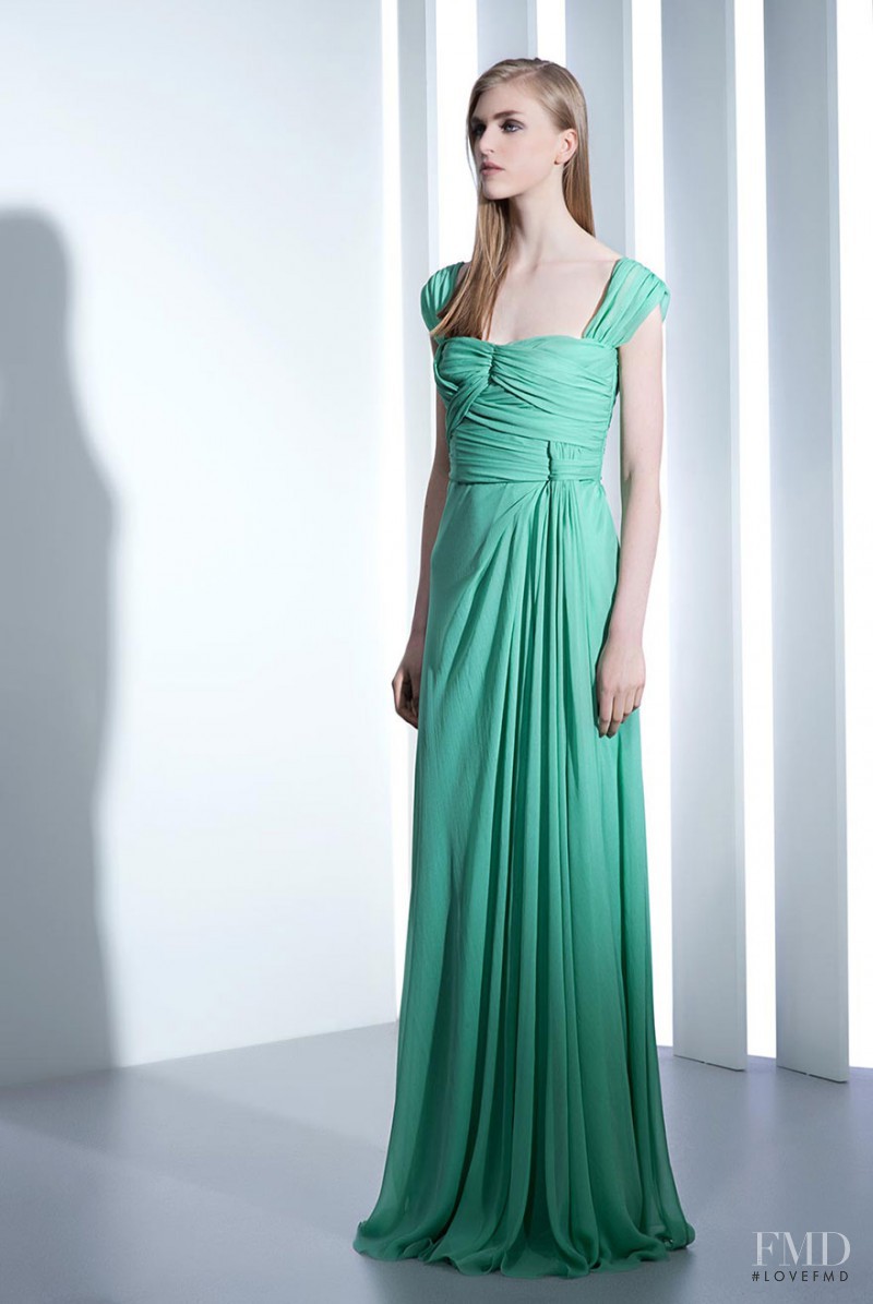 Tessa Bennenbroek featured in  the Alberta Ferretti fashion show for Resort 2014