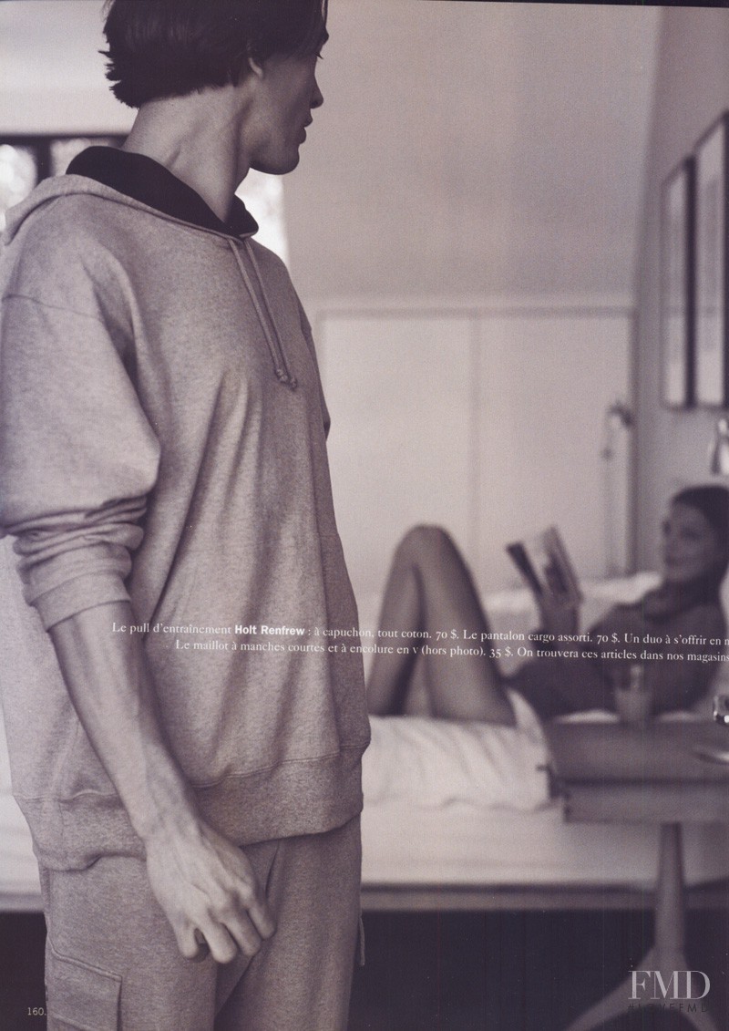 Daria Werbowy featured in  the Holt Renfrew catalogue for Autumn/Winter 1999