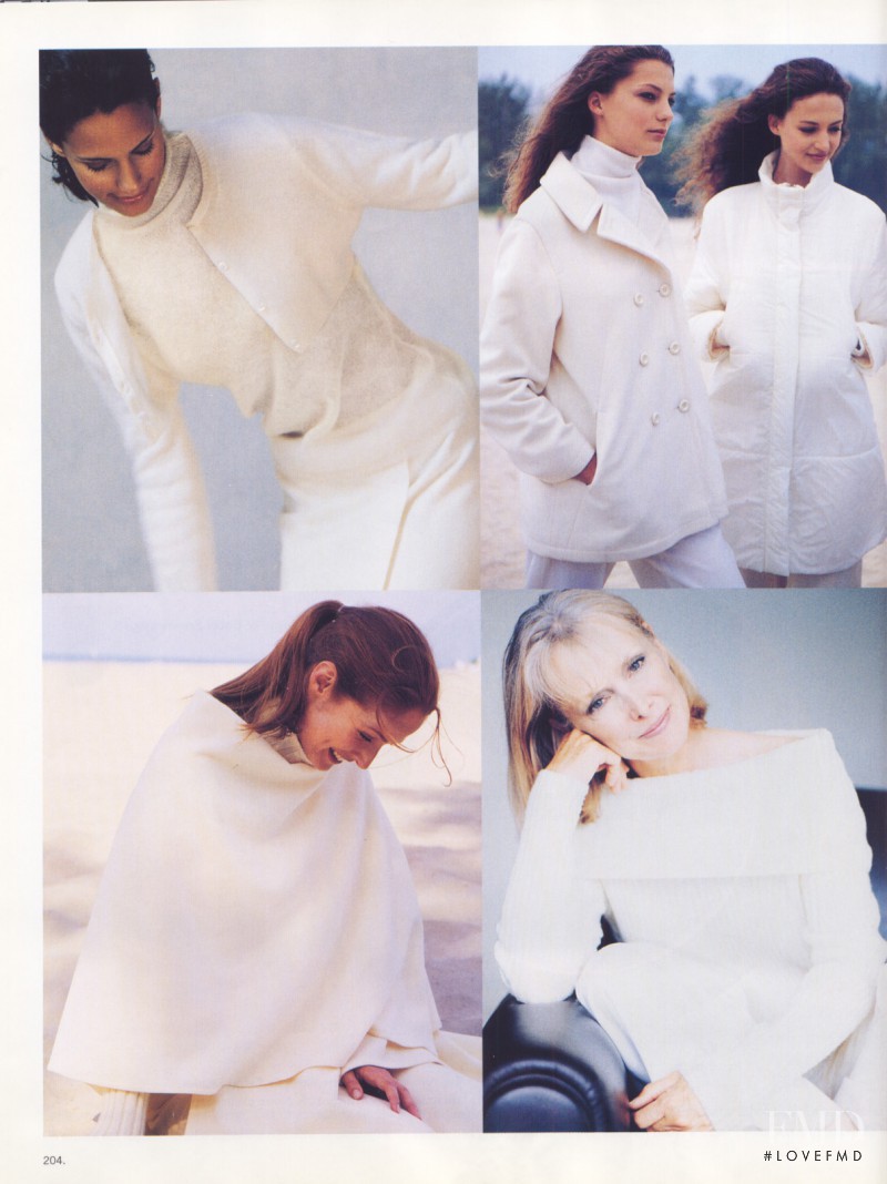 Daria Werbowy featured in  the Holt Renfrew catalogue for Autumn/Winter 1999