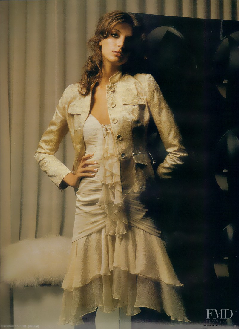 Daria Werbowy featured in  the Neiman Marcus Glory catalogue for Autumn/Winter 2004