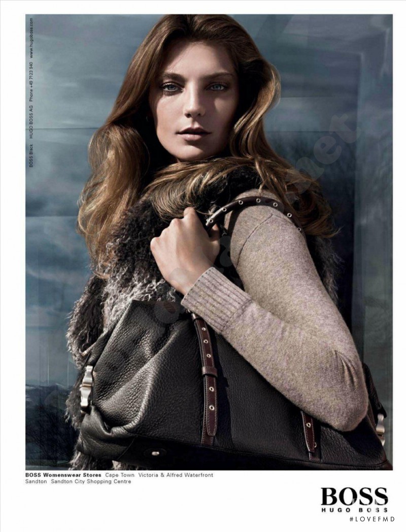 Daria Werbowy featured in  the Boss by Hugo Boss advertisement for Autumn/Winter 2011
