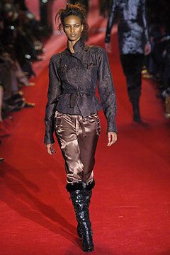 Saint Laurent fashion show for Autumn/Winter 2004