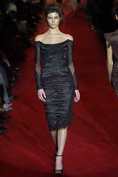 Saint Laurent fashion show for Autumn/Winter 2004
