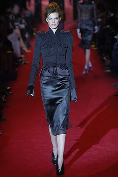 Saint Laurent fashion show for Autumn/Winter 2004