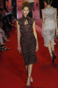 Saint Laurent fashion show for Autumn/Winter 2004