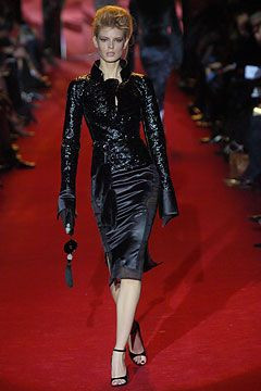 Saint Laurent fashion show for Autumn/Winter 2004