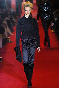 Saint Laurent fashion show for Autumn/Winter 2004