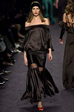 Saint Laurent fashion show for Autumn/Winter 2003