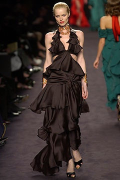 Saint Laurent fashion show for Autumn/Winter 2003