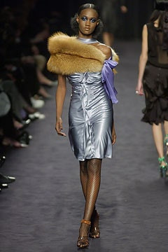 Saint Laurent fashion show for Autumn/Winter 2003