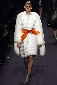 Saint Laurent fashion show for Autumn/Winter 2003