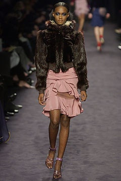 Saint Laurent fashion show for Autumn/Winter 2003